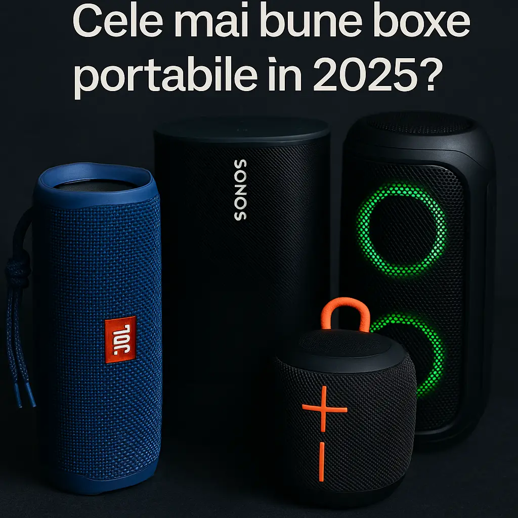 Cele mai bune boxe portabile din 2025 (testate și recomandate)